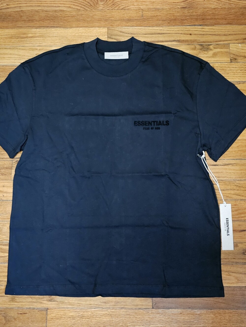 Fear Of God Essentials Black T-Shirt